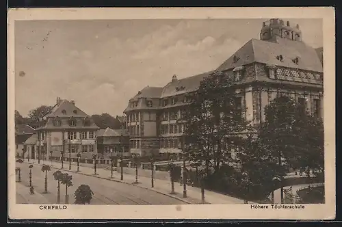 AK Crefeld, Höhere Töchterschule