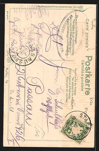 AK Leoni / Starnberger See, Drahtseilbahn zur Rottmannshöhe