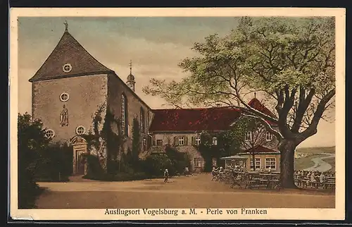 AK Volkach, Gasthaus Perle von Franken, Vogelsburg a. M.