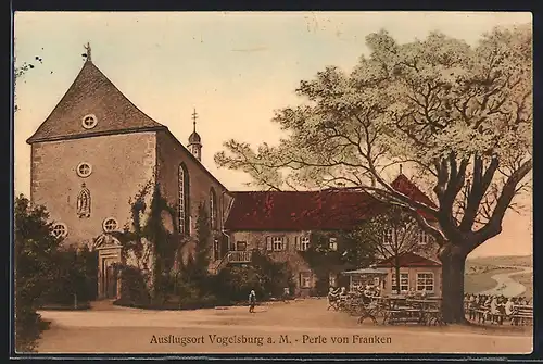 AK Vogelsburg, Partie am Kloster