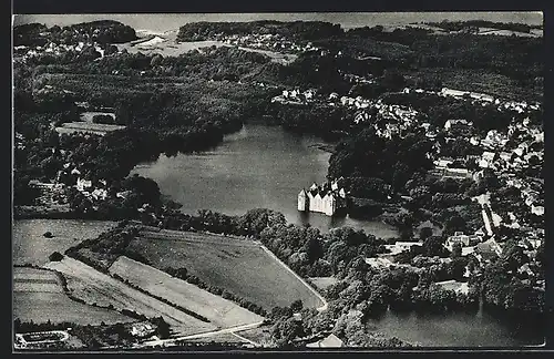 AK Glücksburg, Ostseebad, Teilansicht