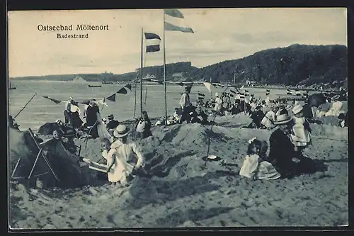 AK Möltenort, Ostseebad, Badestrand