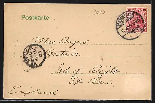 AK Hannover, Orangerie Herrenhausen