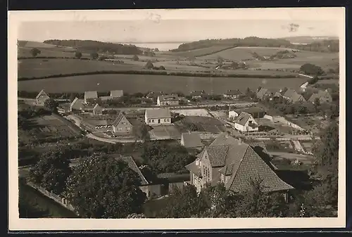 AK Lütjenburg i. Holst., Ortsansicht von oben