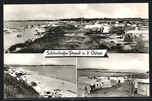 AK Sehlendorf a. d. Ostsee, Sehlendorfer Strand, Zeltplatz