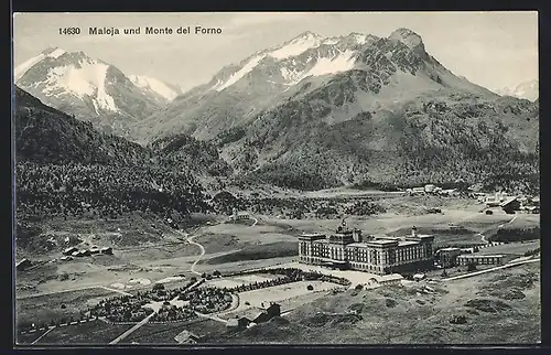 AK Maloja, Panorama mit Monte del Forno