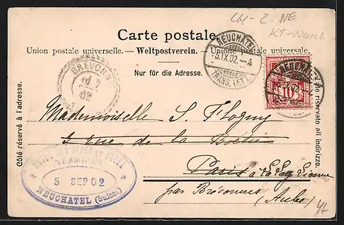 AK Neuchâtel, Vue generale