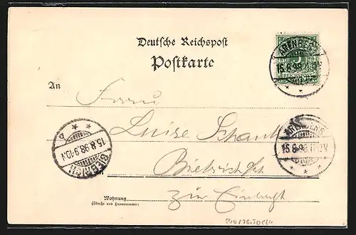 Lithographie Arenberg, Kirche, Innenansicht, Schlafende Jünger