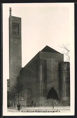 AK Berlin, Kirche am Hohenzollernplatz