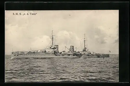 AK S. M. S. v. d. Tann im Wasser