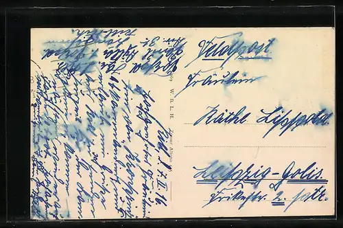 AK Kriegsschiff SMS König Albert, Steuerbordseite