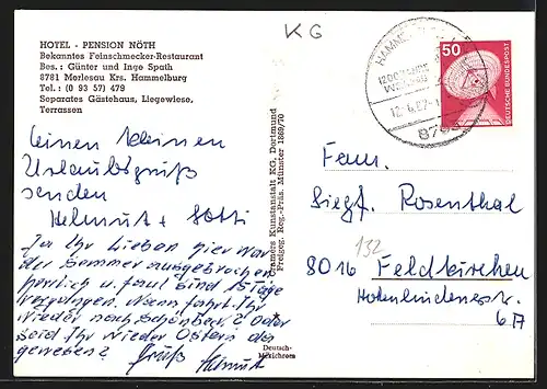 AK Morlesau, Gesamtansicht aus der Vogelschau