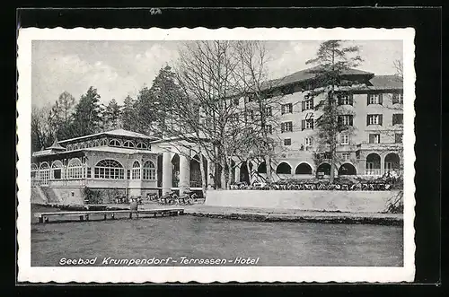 AK Krumpendorf, Terrassen-Hotel