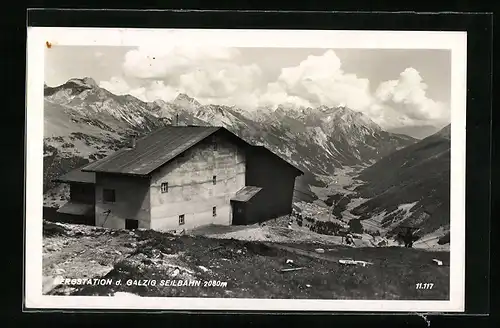 AK Galzig, Bergstation der Seilbahn