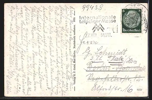 AK Bad Berka, Partie am Mühlgraben