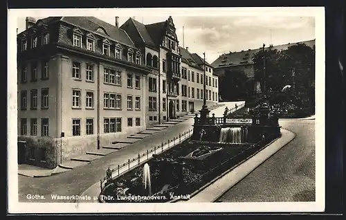 AK Gotha, Wasserkünste u. Thür. Landesbrandvers. Anstalt