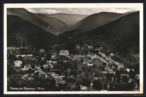 AK Tabarz /Thüringer Wald, Gesamtansicht der Ortschaft