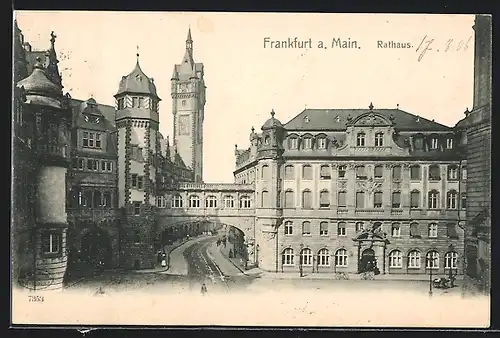 AK Frankfurt /Main, Das Rathaus