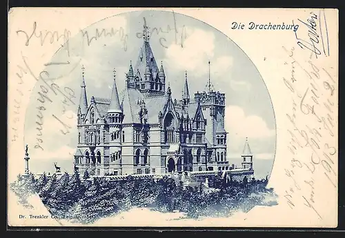 AK Königswinter, Die Drachenburg