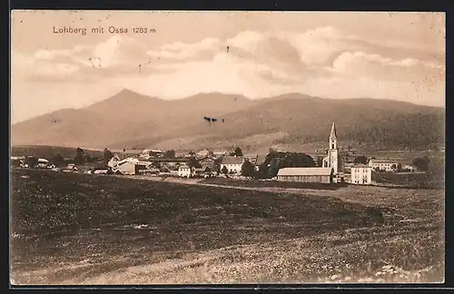 AK Lohberg, Blick zum Ort