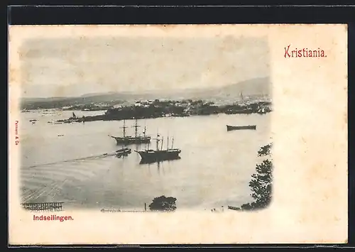 AK Kristiania, Indseilingen