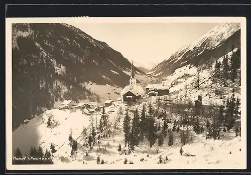 AK Kappl i. Paznauntal, Kirche im Schnee