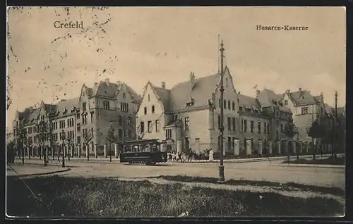 AK Crefeld, Husaren-Kaserne