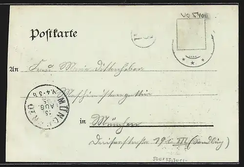 Lithographie Arenberg, Kirche, Innenansicht, Oelberg