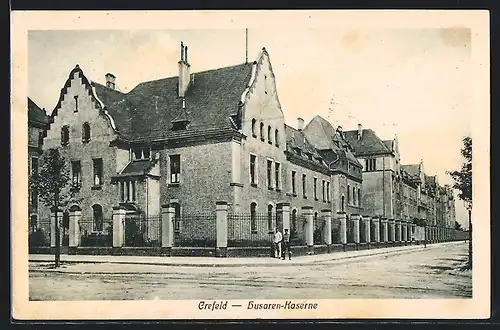 AK Crefeld, Husaren-Kaserne
