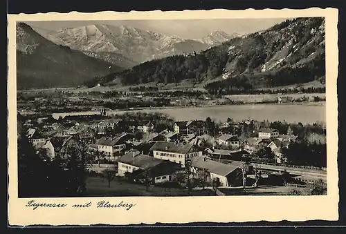 AK Tegernsee, Blick auf die Blauberge