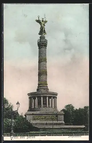 AK Berlin-Tiergarten, Siegessäule