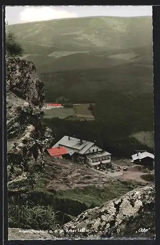 AK Teisnach /Bayerischer Wald, Arberschutzhaus a. d. gr. Arber