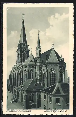 AK Willich b. Crefeld, Katholische Pfarrkirche