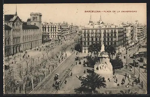 AK Barcelona, Plaza de la Universidad