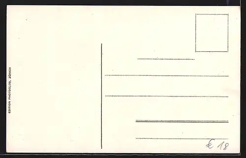 AK Bern, Teilansicht mit dem Zeitglockenturm und Strassenbahn