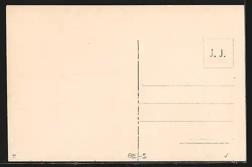 AK Genève, Hotel des Postes, Strassenbahn