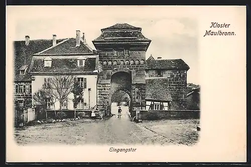 AK Maulbronn, Kloster Maulbronn, Eingangstor