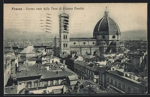 AK Firenze, Duomo visto dalla Torre di Palazzo Vecchio