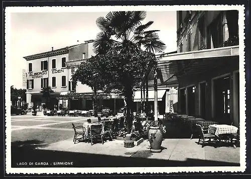 AK Sirmione /Lago di Garda, Albergo Eden, Ristorante