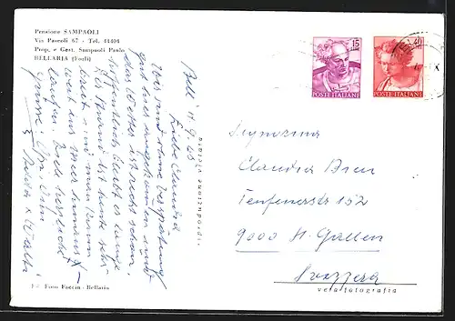 AK Bellaria, Pensione Sampaoli, Via Pascoli 67