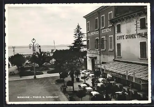 AK Sirmione, Piazza G. Carducci, Albergo Eden Ristorante
