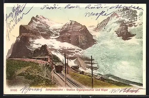 AK Eiger, Jungfraubahn, Station Eigergletscher