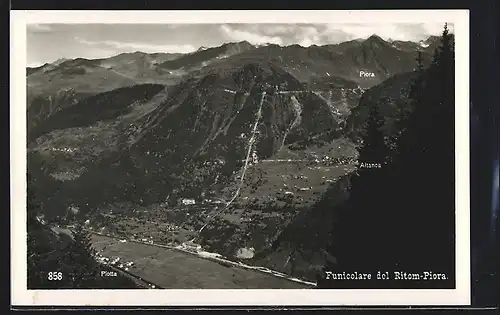 AK Funicolare del Ritom-Piora, Vue Panoramique