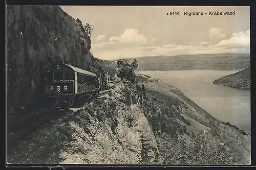 AK Rigibahn an der Kräbelwand