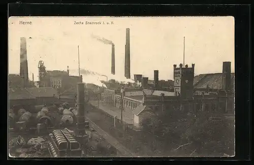 AK Herne, Kohle-Zeche Schamrock I. u. II.