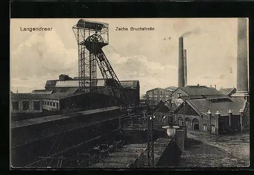 AK Langendreer, Kohlen-Zeche Bruchstrasse