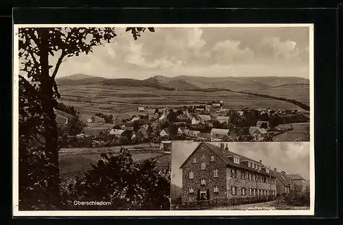 AK Oberschledorn bei Medebach, Jugendherberge, Teilansicht