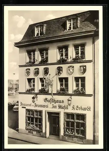 AK Bonn, Gasthaus und Brauerei Im Stiefel, Bonngasse 30