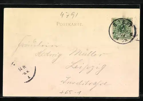 AK Altenbeken, Totalansicht, Bahnhof, Tunnel