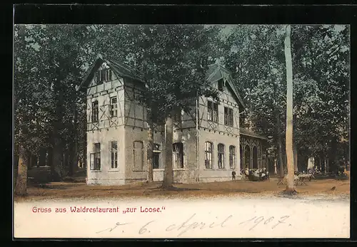 AK Bad Salzuflen, Waldrestaurant und Pension zur Loose